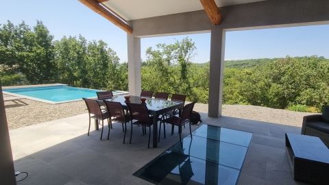 Le gîte Le Dolmen, gite avec piscine à Labeaume