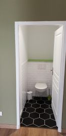 Toilettes gite à Labeaume